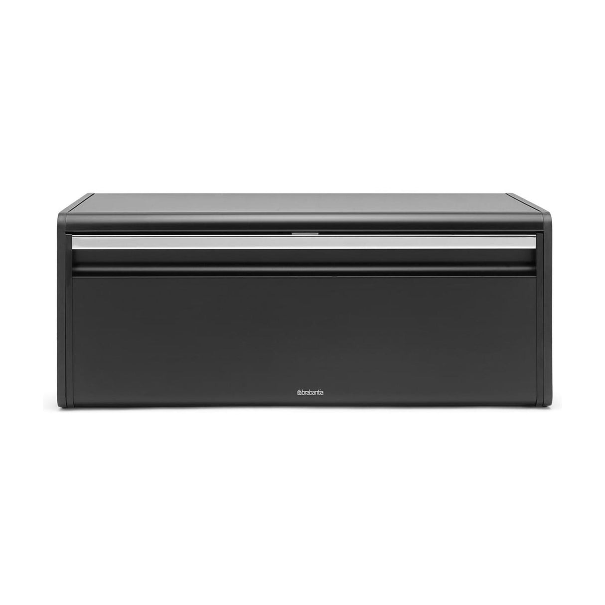 Brabantia broodtrommel met klep matzwart