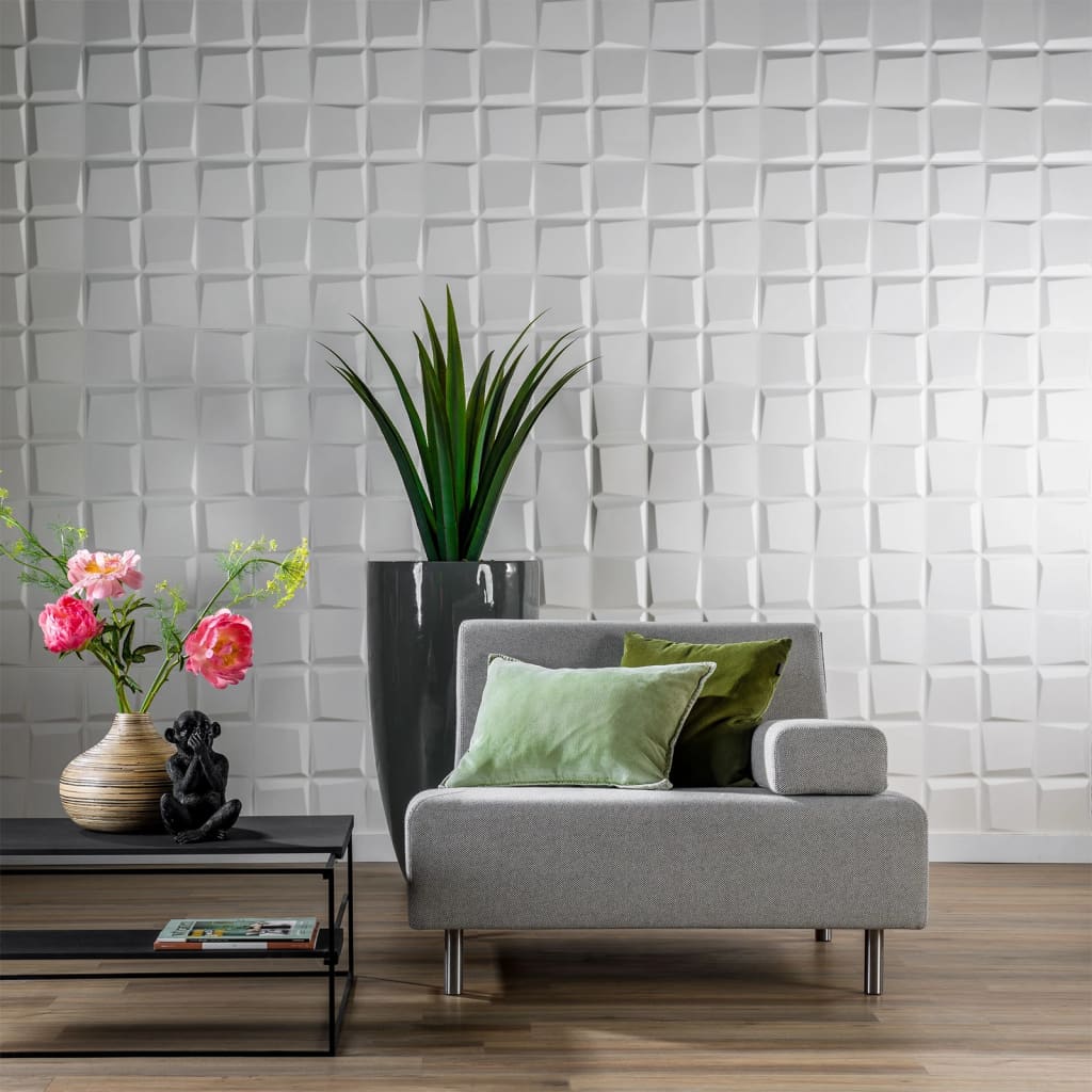 Wallart Wallart 3D Wall Panels Oberon 12 stykker GA-WA21