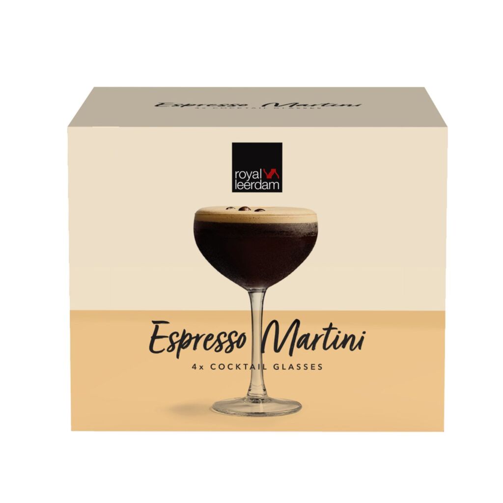 Royal leerdam leerdam espresso martini glas set 4