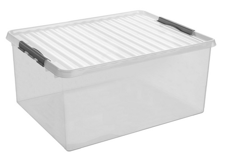 Sunware q-line box 120 liter transparant