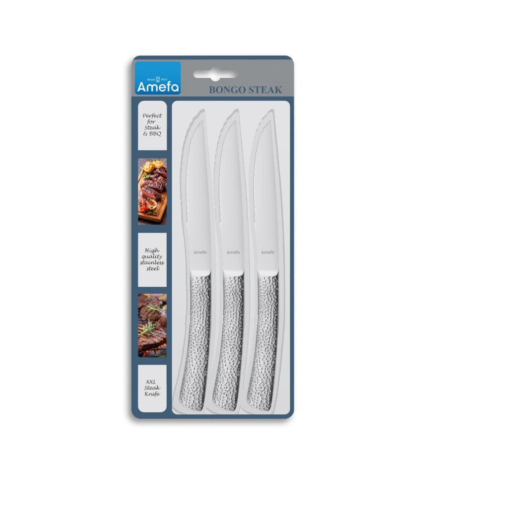 Amefa Amefa Bongo Steak Knives Sett 3-Piece