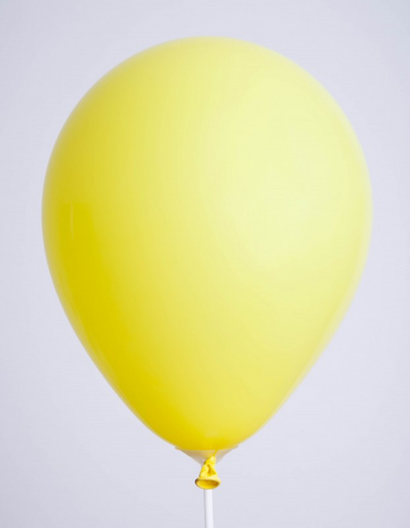 Globos zak met 25 ballons no. 12 geel