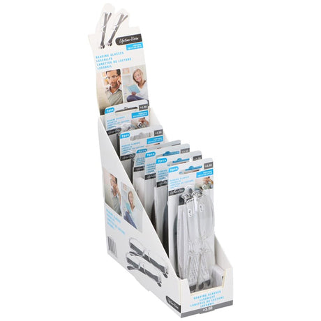 Lifetime leesbril 2 stuks op kaart, sterkte +3.50
