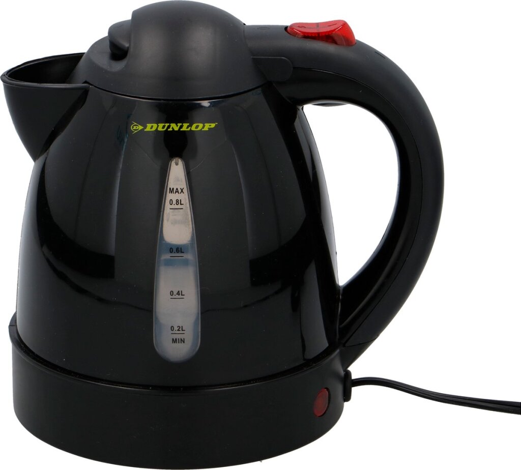 Dunlop Camping Kettle Black 12V čep