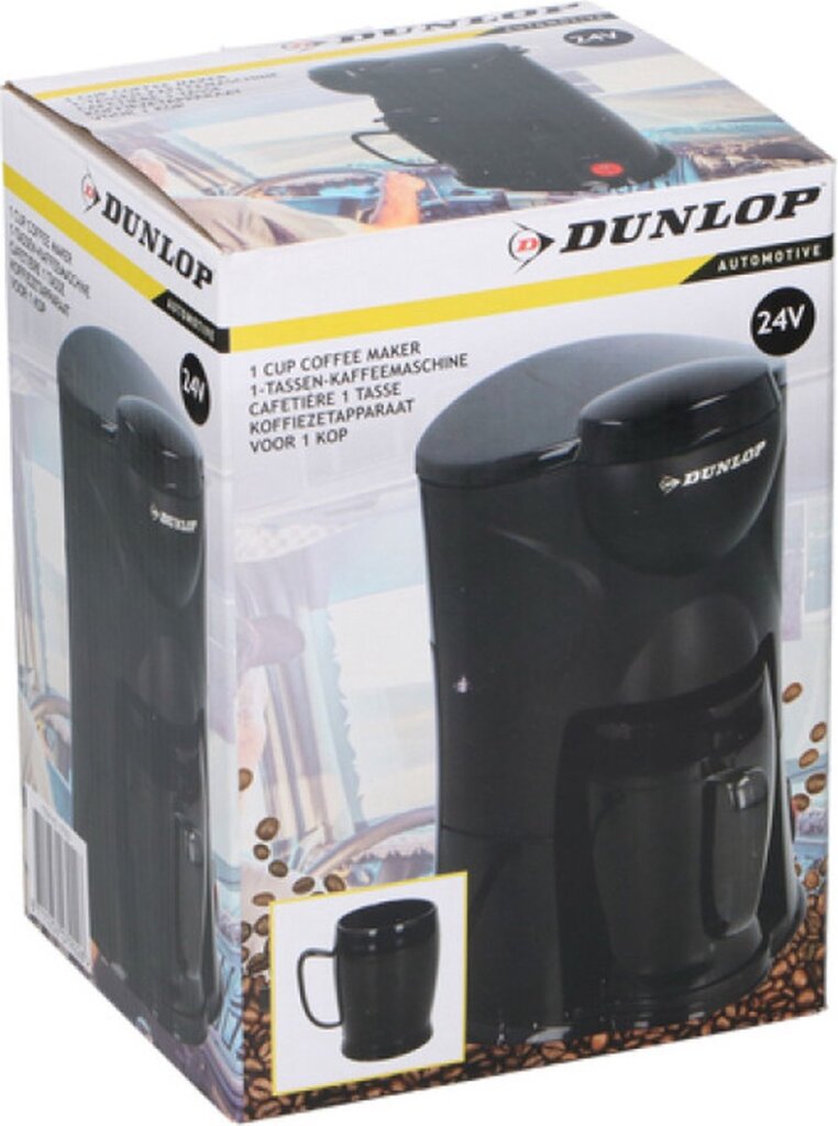 Dunlop kaffemaskine Siggaret -forbindelse 1 kop 24V lastbil eller autocamper