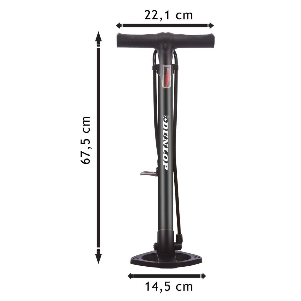 Dunlop fietspomp zwart
