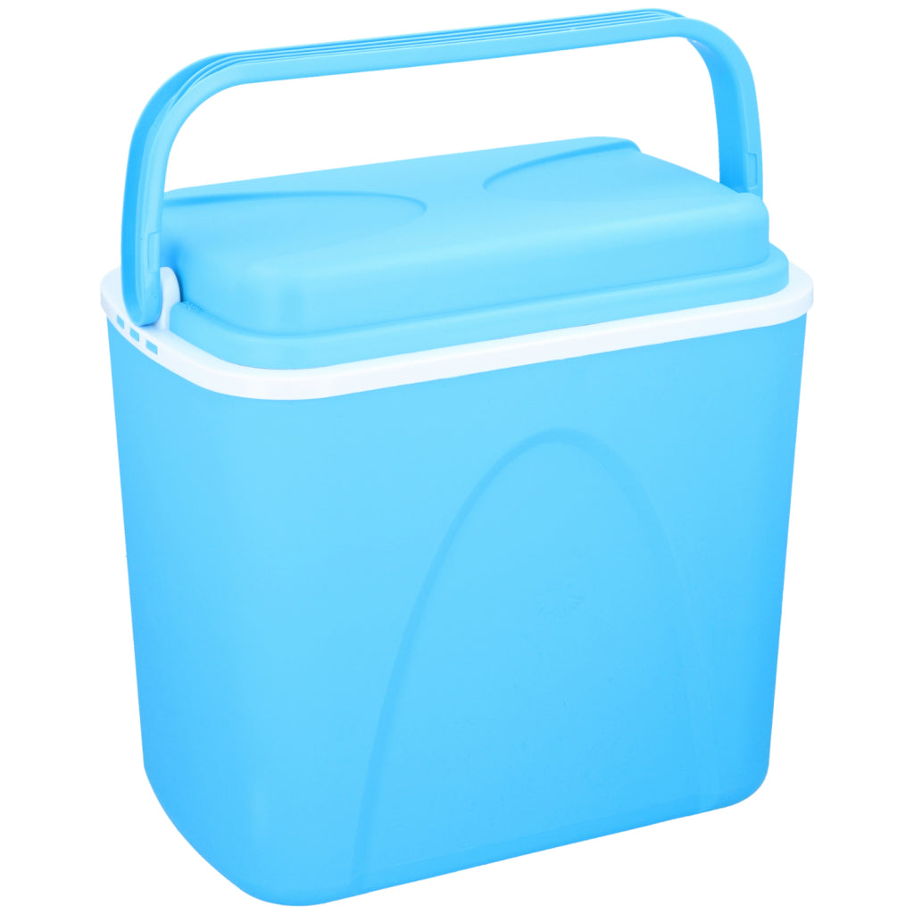 Overige merken koelbox 24l blauw wit