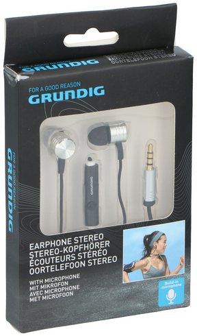 Grundig oortelefoon met microfoon