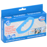 Lifetime clean lifetime clean voegenborstel 2 stuks blauw wit