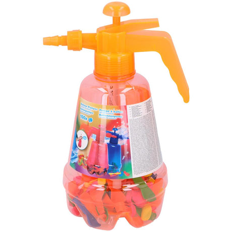 Waterballonvuller met 100 waterballonnen.