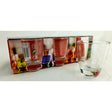 Alpina shotglazen 6 stuks - borrelglaasjes 45ml - vaatwasmachinebestendige glazen - doorzichtig - glas