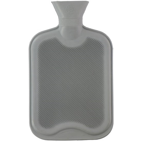 Warmwaterkruik 2 liter grijs of rood