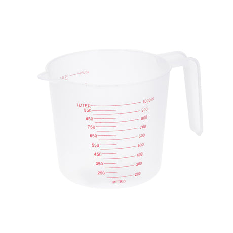 Basic kunststof maatbeker 1l