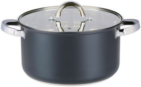 Alpina kookpan met deksel 24cm 6.1l - inductie
