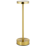 Grundig tafellamp goud plat usb-c 32x8cm
