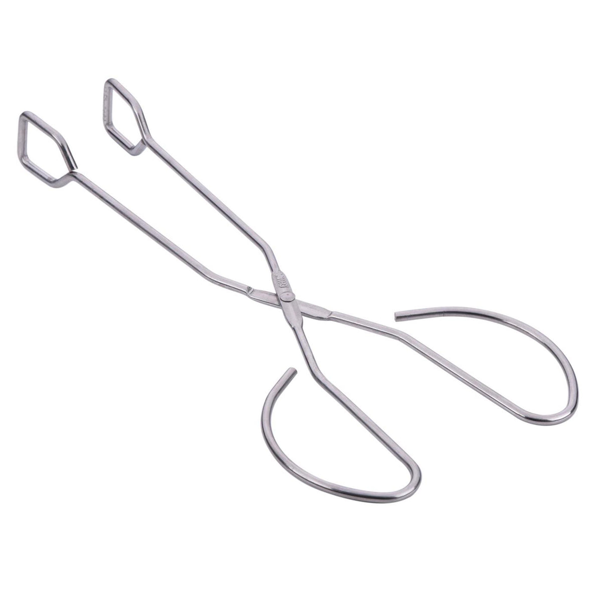 Bbq barbecuetang metaal 27cm