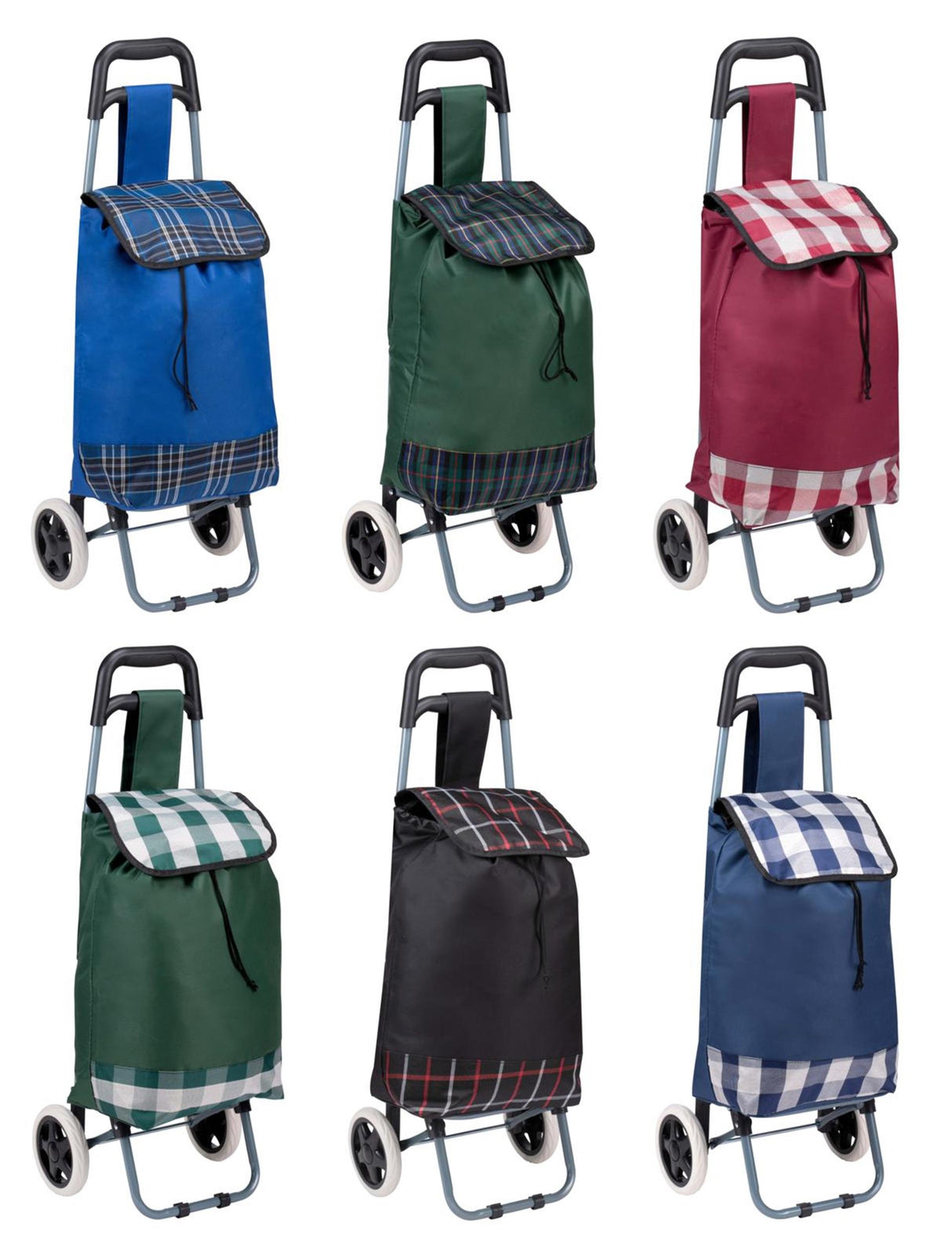 Lifetime boodschappentrolley 31l (1 stuk) assorti