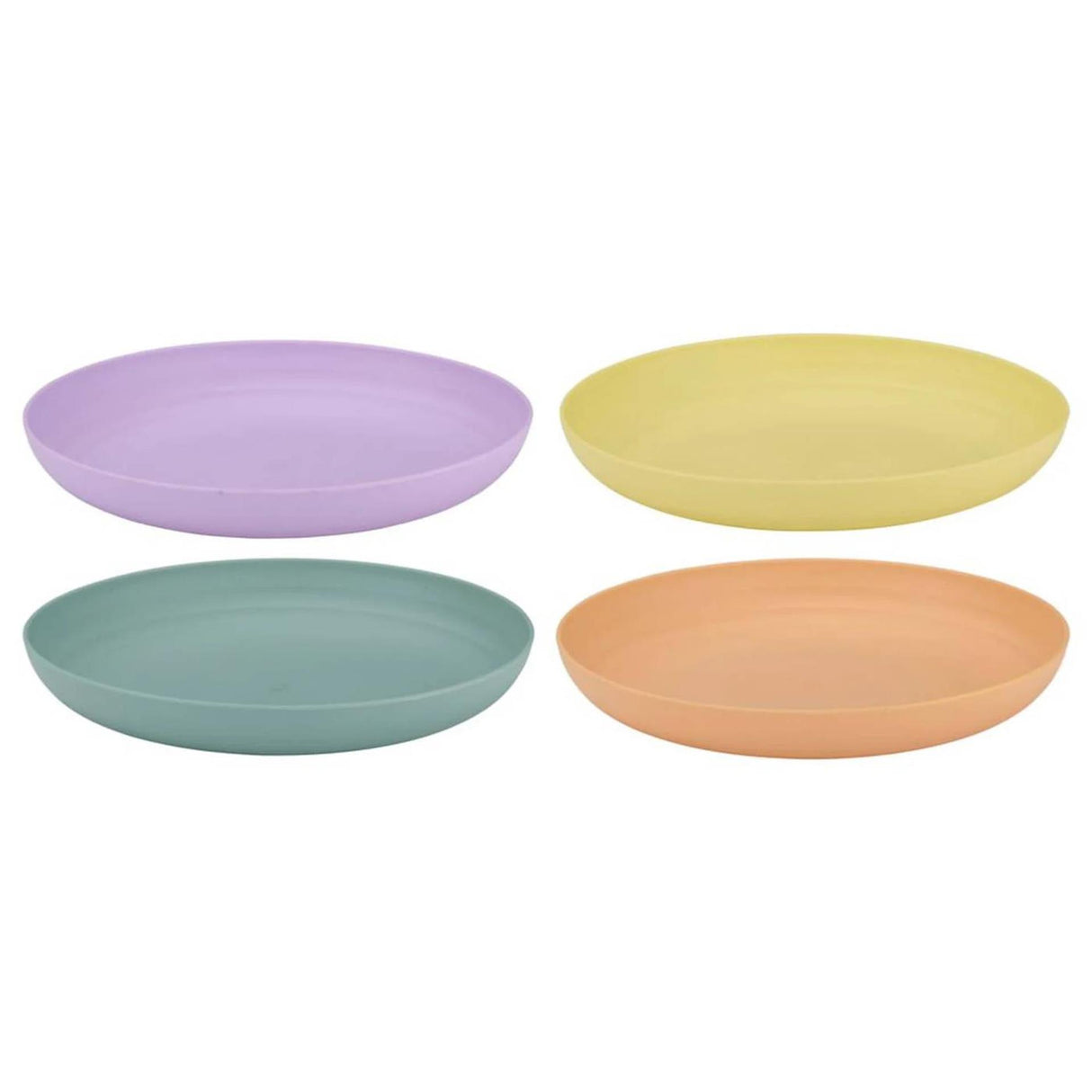Alpina borden pastelkleuren ø18cm set a 4 stuks