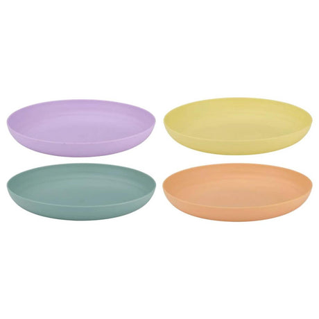Alpina borden pastelkleuren ø18cm set a 4 stuks