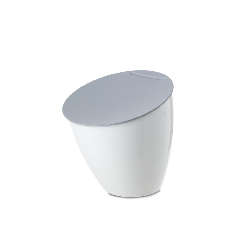 Mepal Table Waste Bin White Calypso