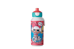 Mepal pop-up drinkfles campus - 400 ml - sluit goed af - drinkbeker voor kinderen - l.o.l. surprise