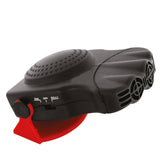 Carpoint Autoventilator 12 volt 19 cm sort rød