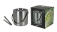 Excellent houseware eh ijsemmer rvs met tang dia 15cm