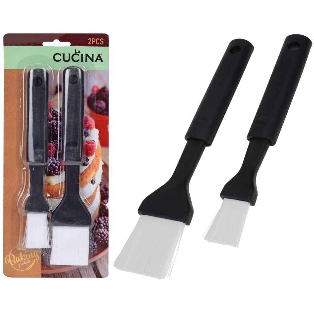 BASIC LA Cucina Bakkwasten 2 pezzi Nero bianco