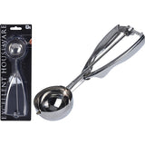 Excellent houseware ijsboltang oliebollenlepel rvs 5,5 cm
