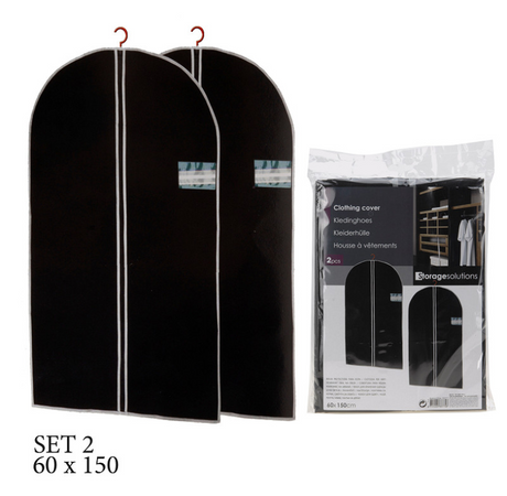 Kledinghoes set 2 stuks 60x150cm