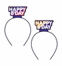 Tiara cijfers 4 stuks - happy b-day