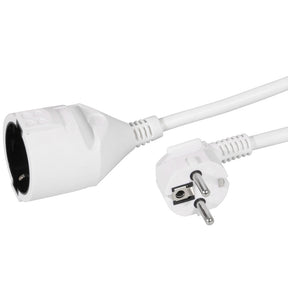 Q-link verlengsnoer - randaarde - 2500w - 3 x 1.5 mm� - 3 m - wit