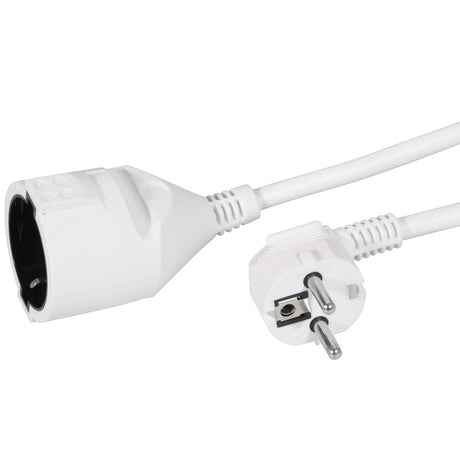 Q-link verlengsnoer - randaarde - 2500w - 3 x 1.5 mm� - 3 m - wit