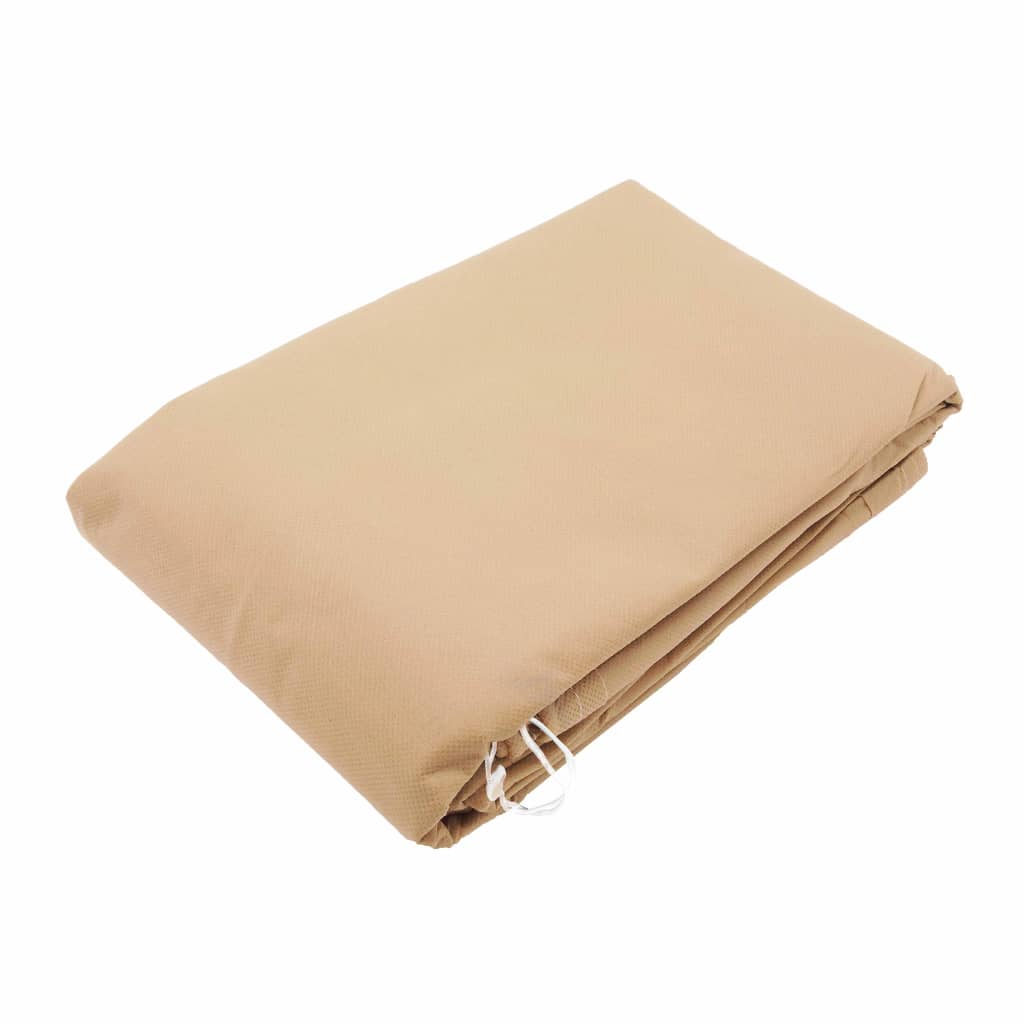 Nature Nature Winterhoes met rits 70 g m² 2x1,5x1,5 m beige