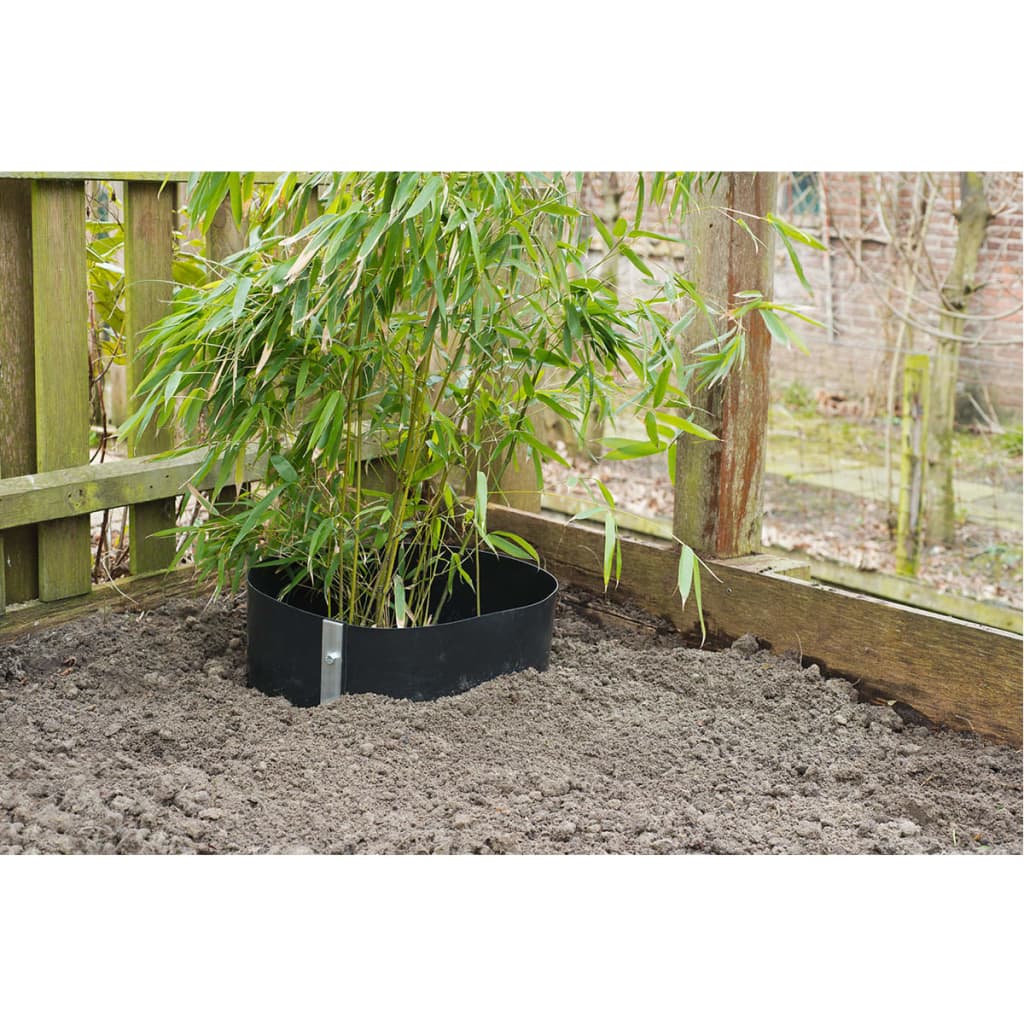 Nature Nature wortelbegrenzer 0,7 x 3 m HDPE zwart