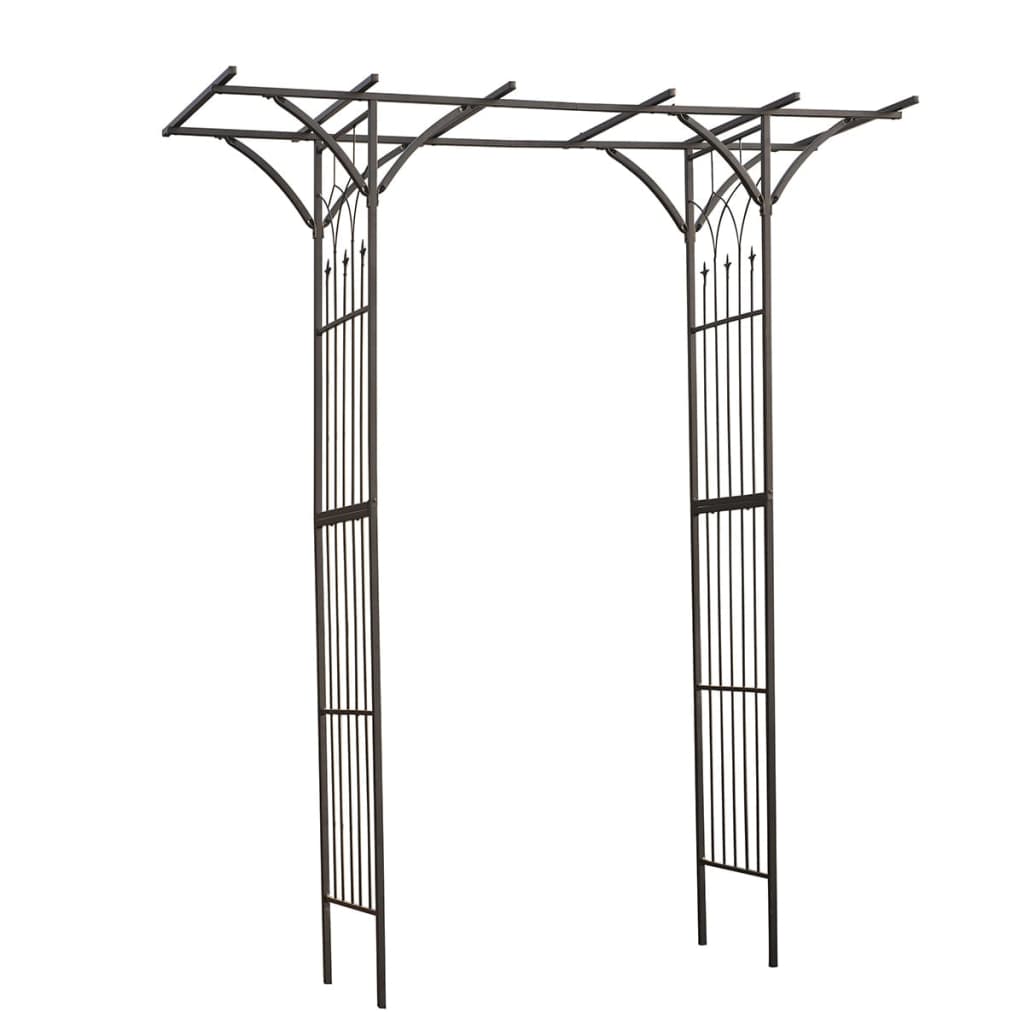 Nature Nature Garden Arch 114x66x232 cm Metal Black