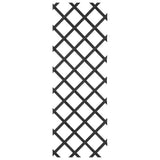 Nature tuinlatwerk 50x150 cm hout antracietkleurig