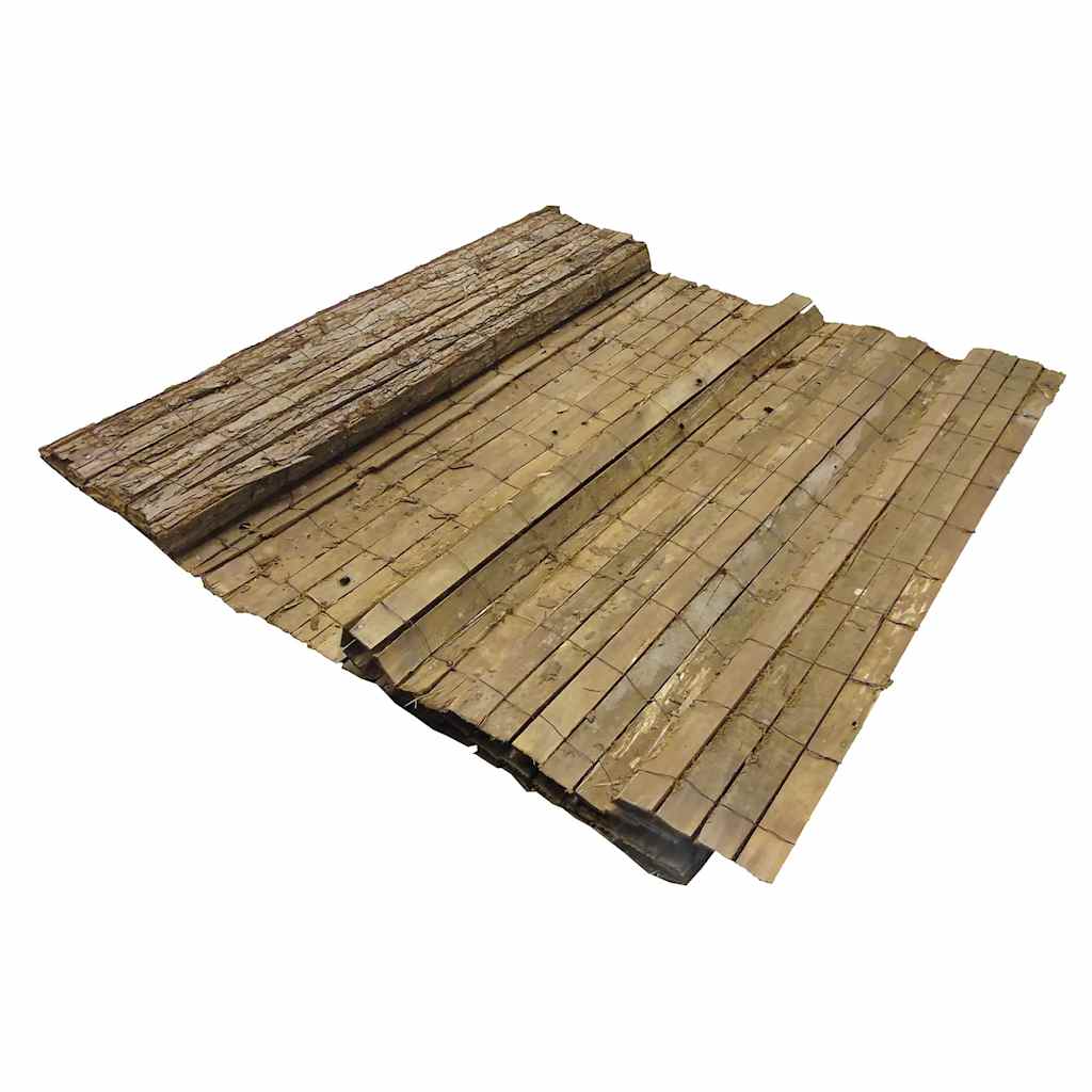 Nature Nature garden screen 1x3 m 5 cm thick natural pine bark