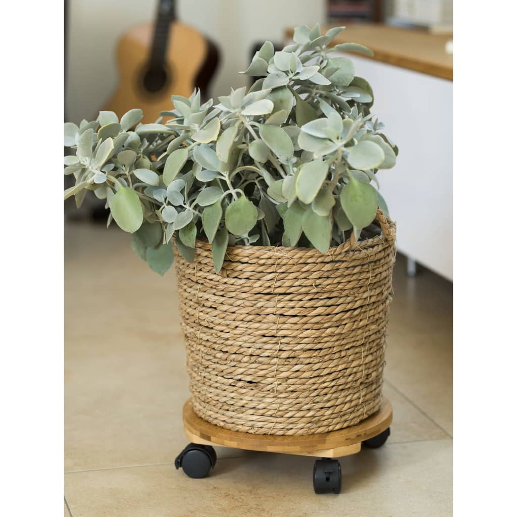 Nature Nature Plant Trolley Round Ø30 cm Brown BPC