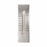 Nature Nature Wall Thermometer 7x1x23 cm Aluminum