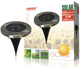 RANEX RA-5000389 RUND LED SOLAR MOREPOPPE