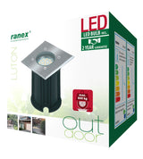 Ranex Ranex Ra-0158620 LED Terrain Plaz 3 W 230 LM 3000 k