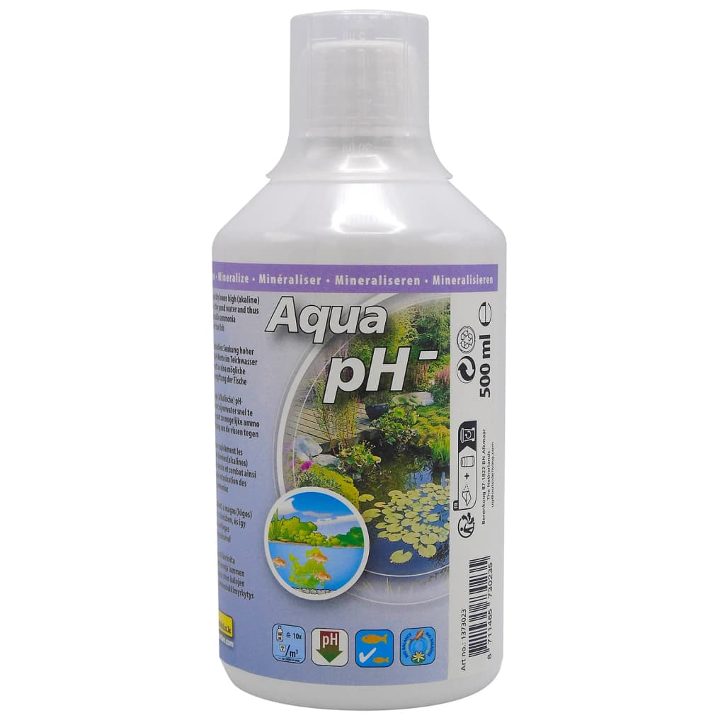 Ubbink Ubbink Vijverwater Traitement Aqua Ph500 ml pour 10000 L