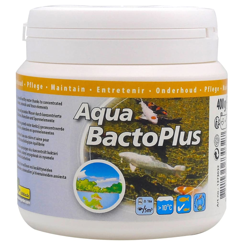 Ubbink Ubbink Vijverwaterbehandlung Aqua Bacto plus 400 ml für 80000 l