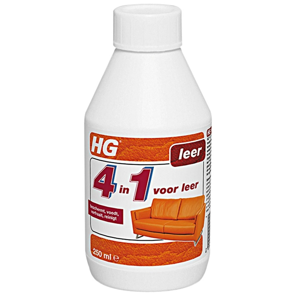 Hg 4in1 til læder 250 ml