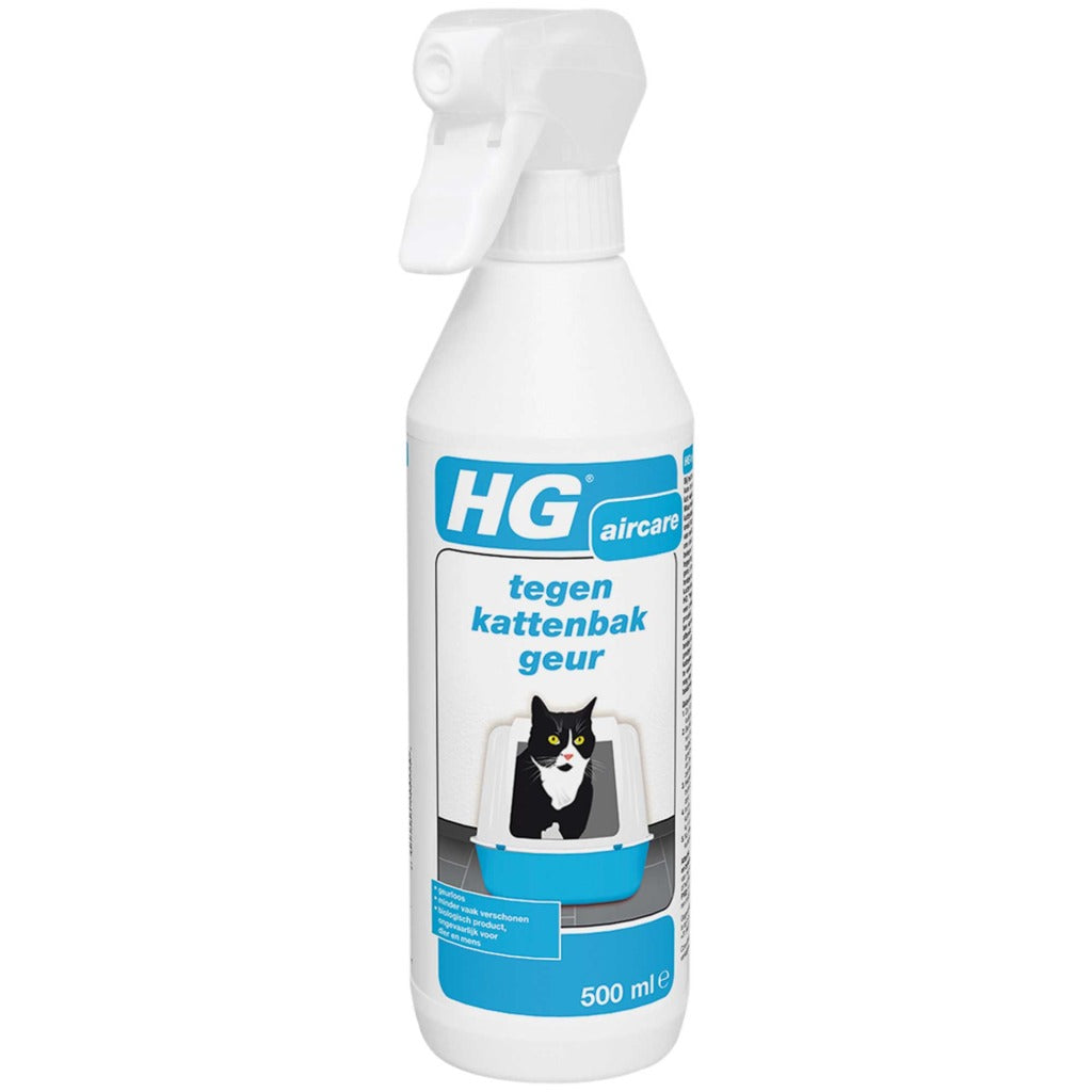 Hg hg tegen kattenbakgeur 500ml