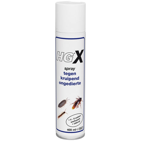 Hg x spray tegen kruipend ongedierte 12910n 400ml
