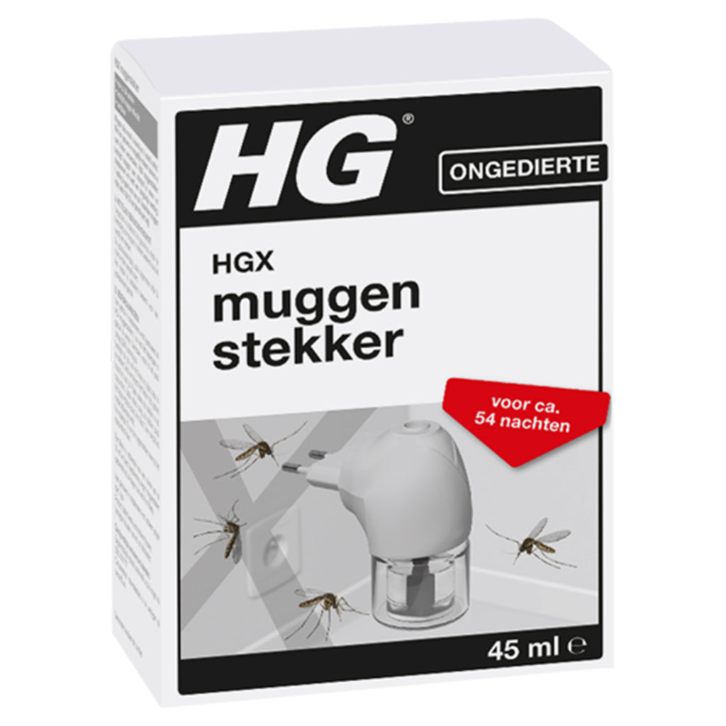 Hg Hg 15852N Myggplugg vit transparent