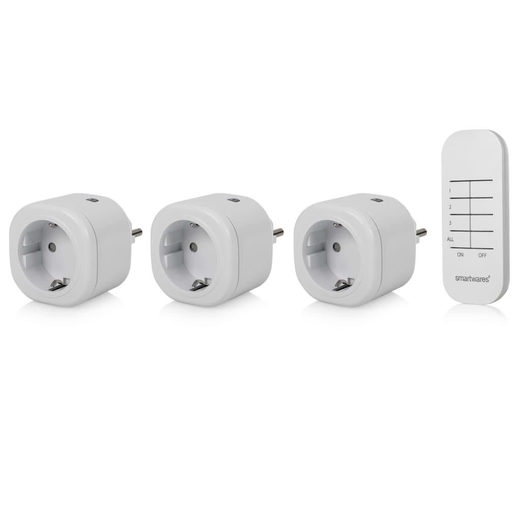 Smartwares Mini Switch Set za 8x5,5x5,5 cm bela