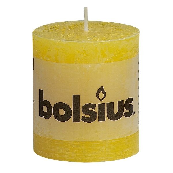 Bolsius Bolsius Stub Candle jaune 8x7cm